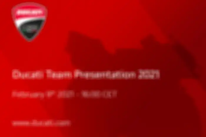 Ilustrasi. Giliran Ducati Team gelar presentasi tim MotoGP musim ini dengan pembalapnya Jack Miller dan Francesco Bagnaia. Acaranya berlangsung Selasa (9/2/2021) pukul 16:00 waktu setempat