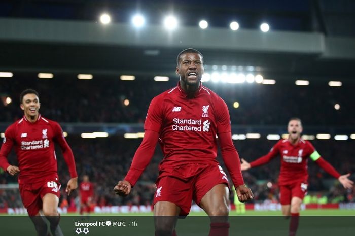 Gelandang Liverpool, Georginio Wijnaldum, membantah kabar telah sepakat dengan raksasa Liga Spanyol, Barcelona.