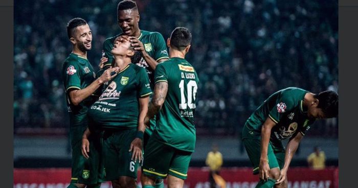 Persebaya bermain imbang 1-1 dengan Kalteng Putra dalam partai pekan kedua Liga 1 2019, 21 Mei 2019.