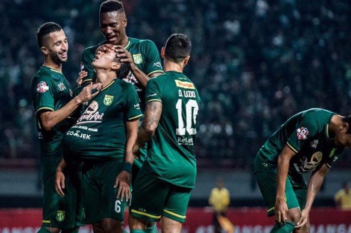 Persebaya bermain imbang 1-1 dengan Kalteng Putra dalam partai pekan kedua Liga 1 2019, 21 Mei 2019.