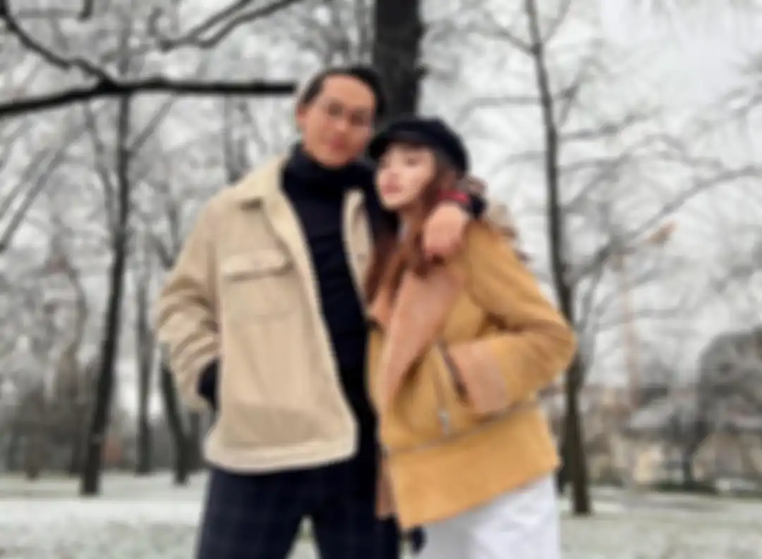 Indra Kenz bersama pacarnya, Vanessa Khong