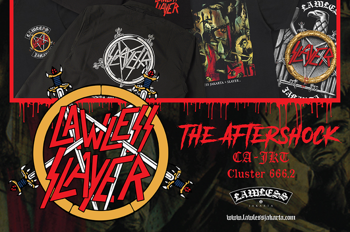 Kolaborasi Lawless X Slayer cluster 666.2, The Aftershock!