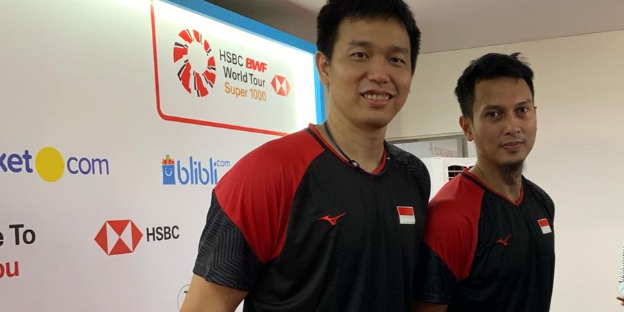 Indonesia Open 2019 - Ahsan/Hendra Sulit Imbangi Kecepatan Marcus/Kevin