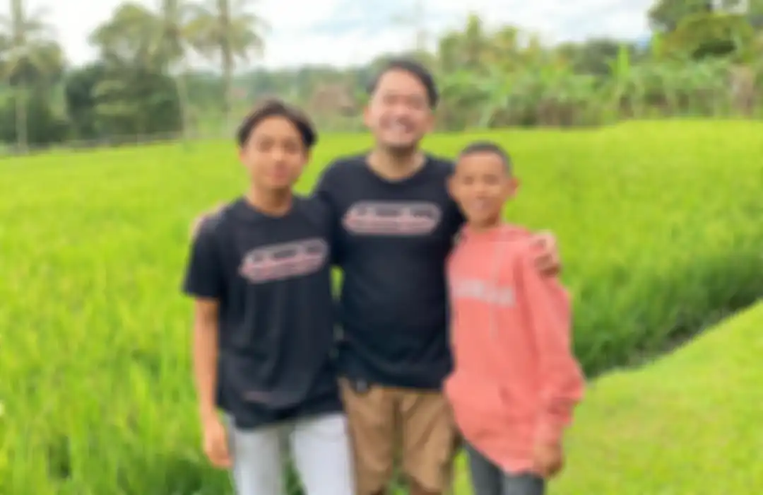 Ruben Onsu, Betrand Peto dan sang adik, Kevin 