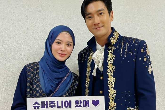 Ayana Moon dan Siwon Super Junior