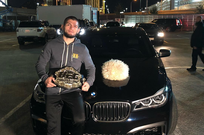 Khabib Nurmagomedov akan 'hancurkan' mobil presiden UFC kalo nggak mendapatkan sabuk juaranya