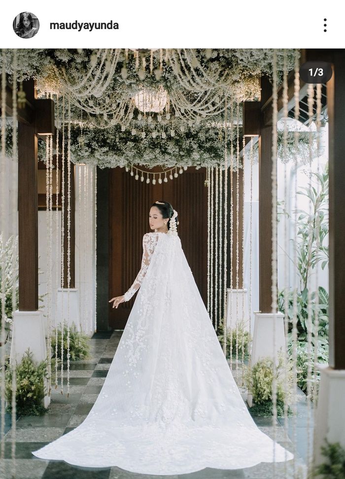 Maudy Ayunda menikah
