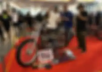 Motor Custom 'SINAGA' Karya Queen Lekha Choppers Raih Best Custom Bike Show Kustomfest 2022