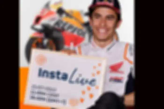 Pembalap Repsol Honda Team Marc Marquez gelar live Instagram besok, Jumat (16/7/2022) pukul 16:00 WIB jangan sampai lewat