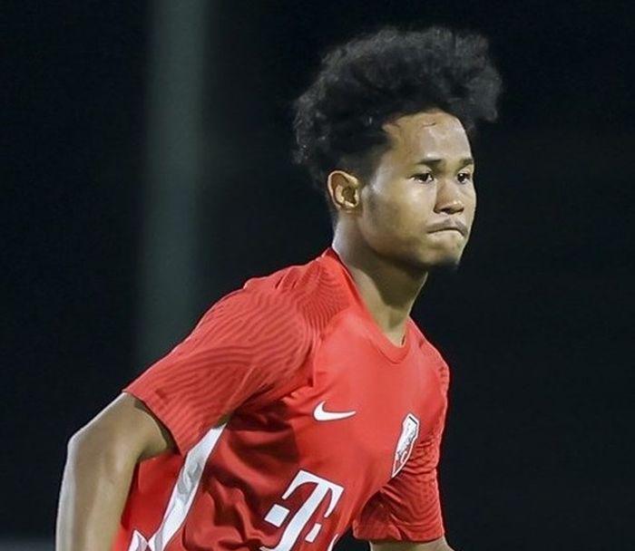 Bagus Kahfi saat menorehkan debut kompetitif bagi Jong FC Utrecht dalam laga kontra SC Telstar (28/8/2021). 