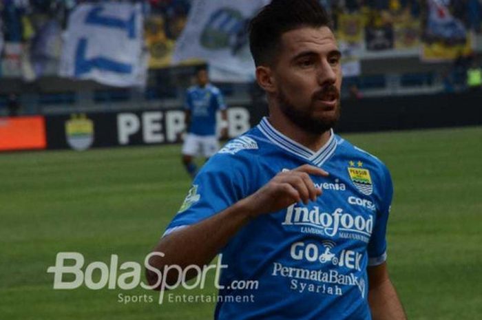 Eks pemain Persib Bandung, Jonathan Bauman.