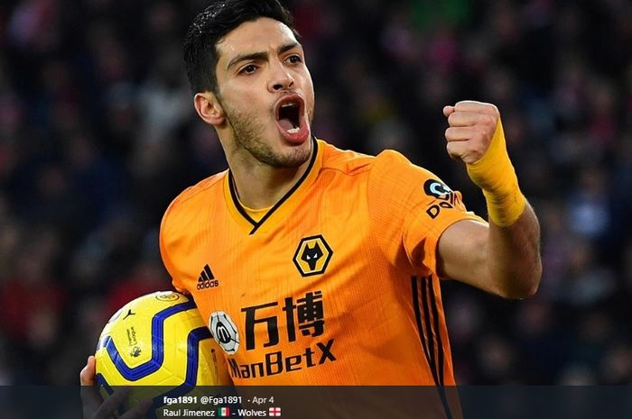 Striker Wolverhampton Wanderers, Raul Jimenez.