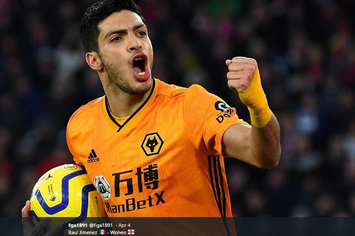 Striker Wolverhampton Wanderers, Raul Jimenez.