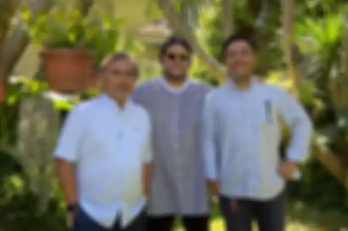 Ivan Gunawan dan mendiang ayahanda Bambang Cahyo Gunawan