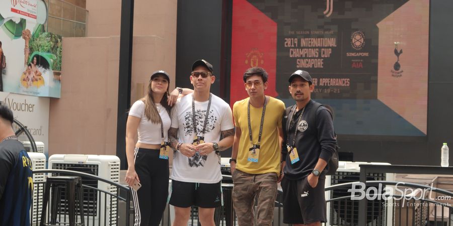 BERITA FOTO: Keseruan ICC 2019 Hari Pertama, Aksi para Pemain Man United sampai Inter