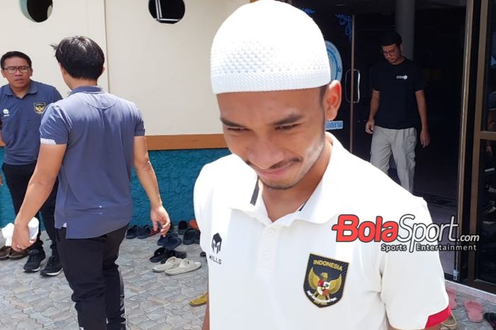 Pemain Timnas Indonesia di ASEAN Cup 2024 asal Persib Bandung, Robi Darwis.