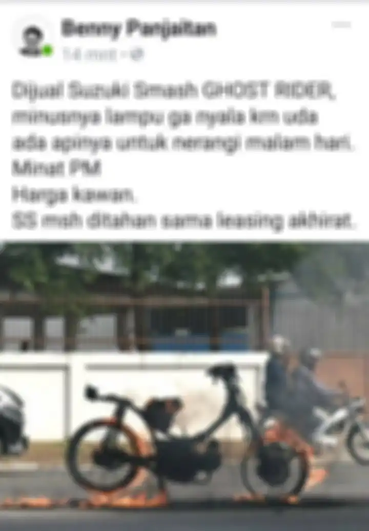 Jual motor Ghost Rider