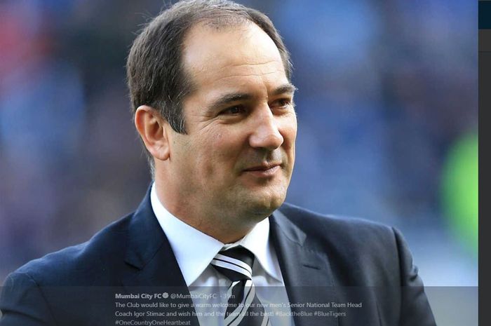 Igor Stimac resmi melatih timnas India.