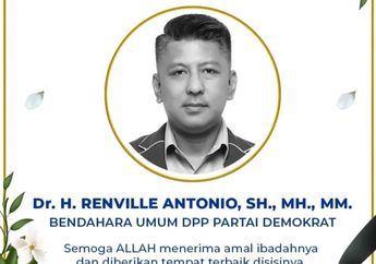 Profil Renville Antonio, Bendahara Umum Demokrat yang Meninggal Dunia karena Kecelakaan Motor