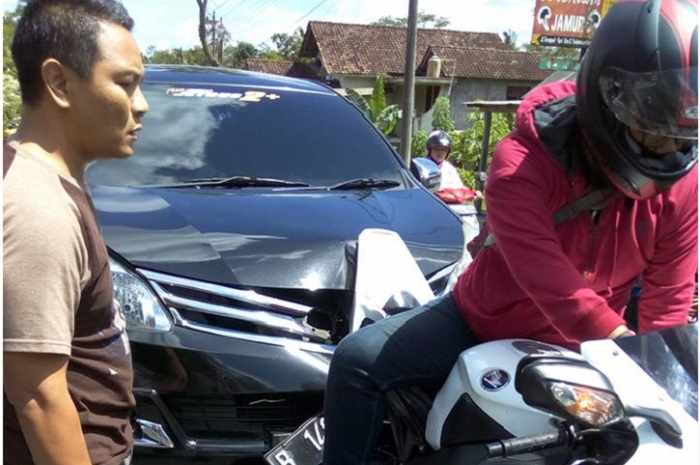 Insiden kecelakaan.