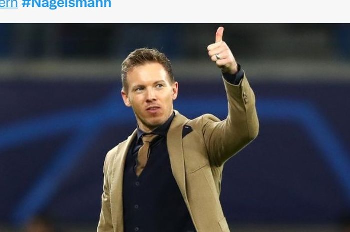 Pelatih Bayern Muenchen,Julian Nagelsmann.