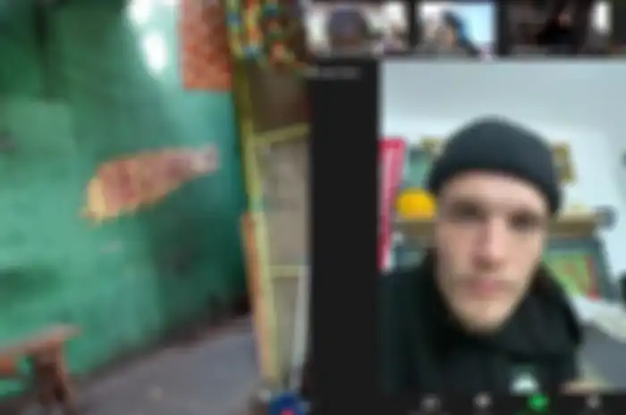 Neck Deep saat wawancara dengan HAI lewat video call.