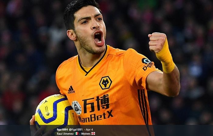 Striker Wolverhampton Wanderers, Raul Jimenez.