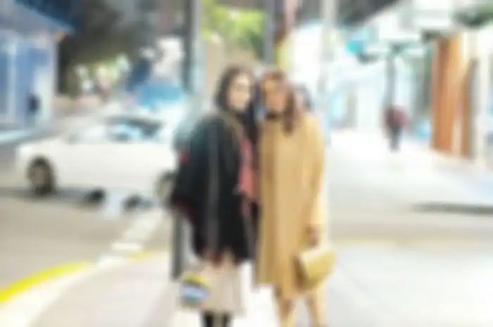 Ketika jalan bersama Momo Geisha dan sang mertua terlihat kompak