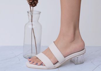 4 Rekomendasi Heels Warna Putih yang Cocok Digunakan di Hari Lebaran