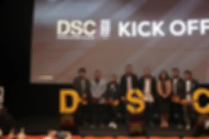 Para pendiri, juri dan coach untuk DSC 2022