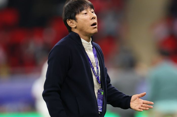 Pelatih kepala Timnas Indonesia, Shin Tae-yong.