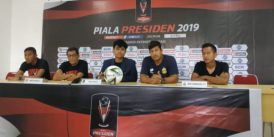 Link Live Streaming Bhayangkara FC Vs Semen Padang di Piala Presiden 2019