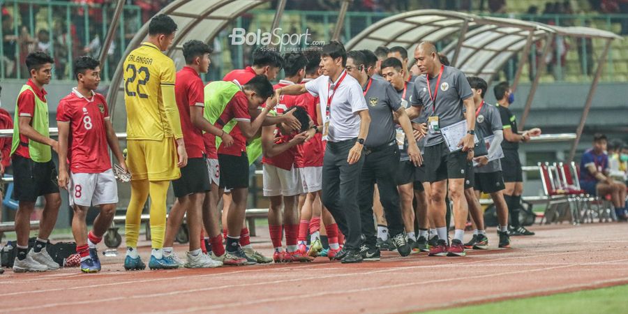 Shin Tae-yong Kirim Wejangan untuk 3 Pemain Timnas U-19 Indonesia