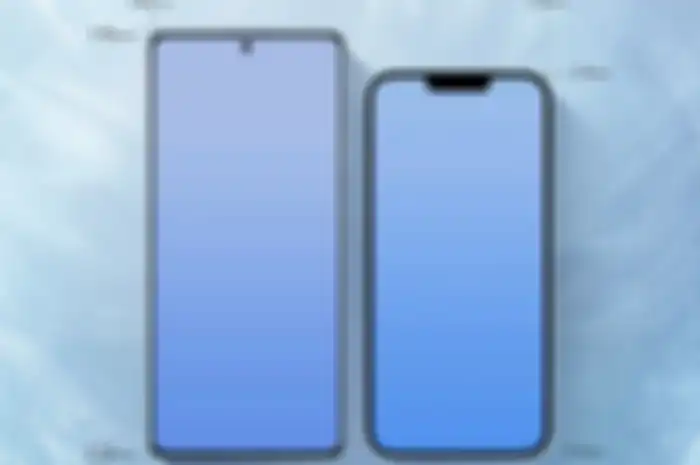 Poster resmi Redmi yang mengklaim bezel Redmi Note 12 Turbo jauh lebih tipis dari iPhone 14. 