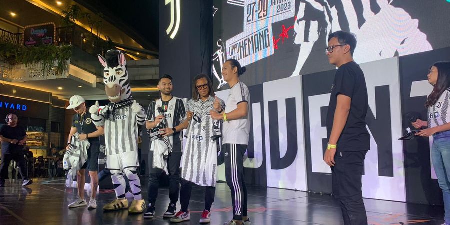 Ketika Edgar Davids Pamer Batik Putih Hitam ke Juventini