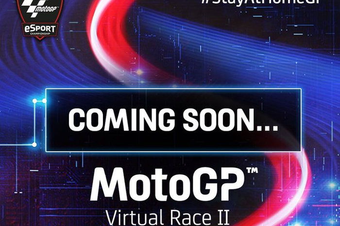 Sukses dengan yang pertama, MotoGP Virtual race kedua kembali diadakan, Minggu (12/4/2020) peserta dan sirkuitnya masih menunggu kepastian