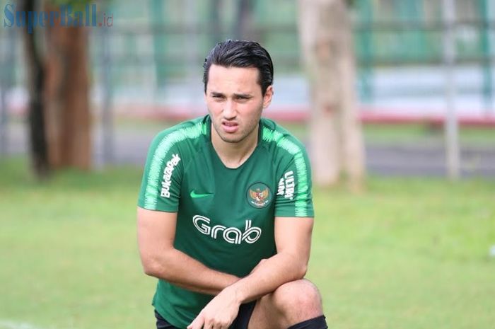 Pemain timnas U-23 Indonesia, Ezra Walian.