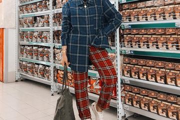 Nama-nama motif Kotak-kotak pada baju dan celana