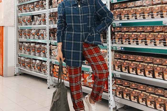 Nama-nama motif Kotak-kotak pada baju dan celana