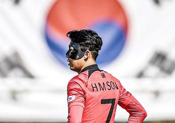 Cedera Kepala Sembuh, Son Heung Min Resmi Jadi Kesatria Bertopeng Timnas Korea Selatan di Piala Dunia 2022