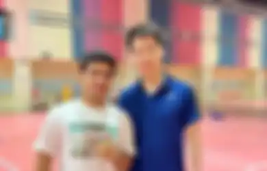 Main Badminton Bareng Kevin Sanjaya, Fadil: Aku Sudah Coba Sekuat Tenaga