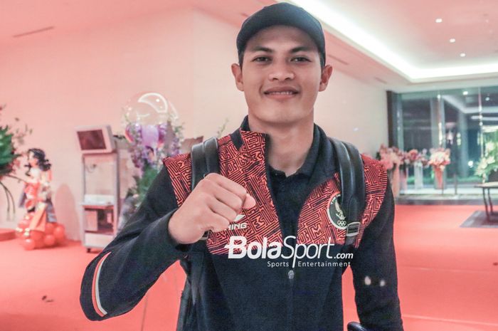 Bek timnas U-22 Indonesia, Alfeandra Dewangga diklaim nyawa skuad Garuda Muda di Piala AFF U-23 2023.