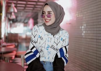 Contek Gaya Fashion Hijab Kekinian ala Selebgram Aghnia Punjabi dengan Rekomendasi Outfit Terjangkau