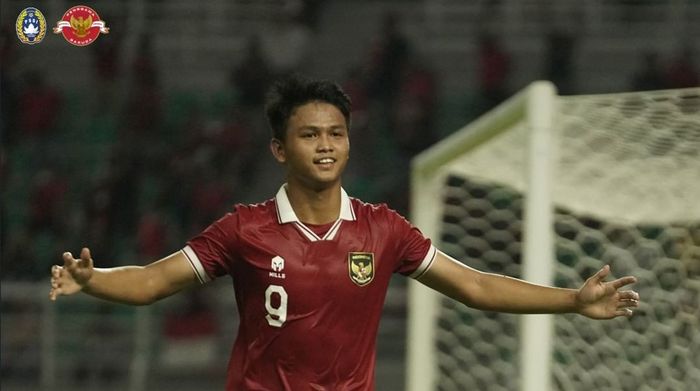 Penyerang timnas U-20 Indonesia, Hokky Caraka.