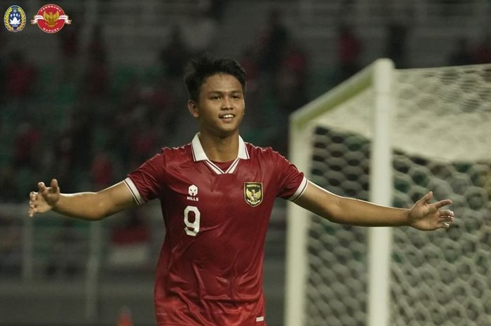 Penyerang timnas U-20 Indonesia, Hokky Caraka.