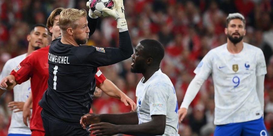 Hasil UEFA Nations League - Schmeichel Tampil Gemilang, Prancis Dibuat Mati Kutu dan Takluk 0-2 dari Denmark