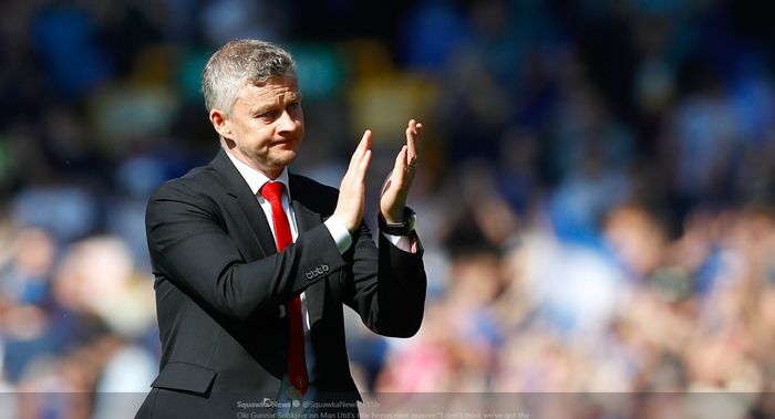 Pelatih Manchester United, Ole Gunnar Solskjaer.