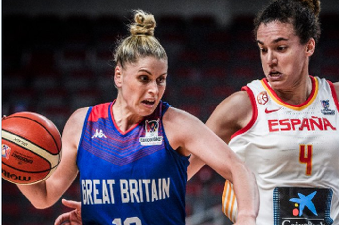 chantelle handy pebasket putri asal Great Britain ikuti kualifikasi olimpiade