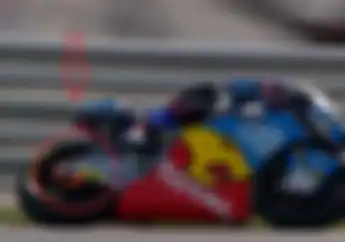Horor.. Rem Belakang Alex Marquez Terbakar di Race Moto2 Qatar