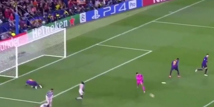 VIDEO - Messi Tengkurap di Lapangan Usai Dembele Buang Peluang Emas Menit 97